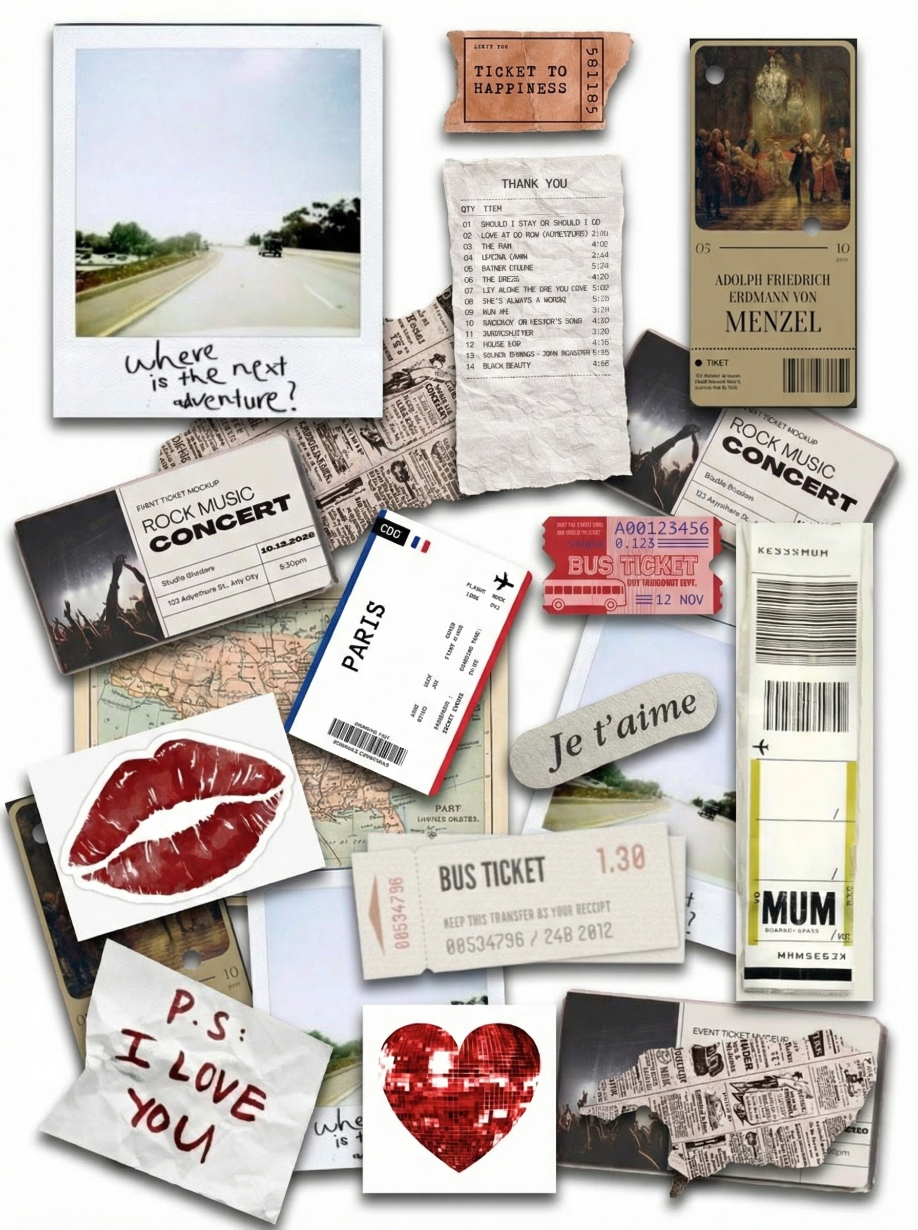 Add your own memories